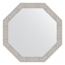 Mirror in the baguette frame, an aluminum wave is 46 mm, 48.2x48.2 cm