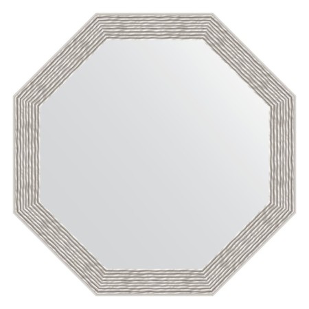 Mirror in the baguette frame, an aluminum wave is 46 mm, 48.2x48.2 cm