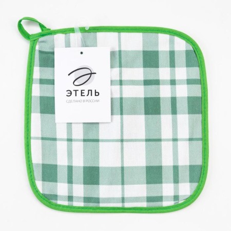 Ethel Puppy Eucalyptus (cage) 19x19cm, 100% cotton, sarzha 190 g/m2-3