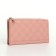 Women's wallet on magnets, pink color