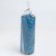 Voschshina candle, 4.5x4.5x12.5 cm, blue metallic