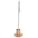 Axentia bonja toilet settings, with a bamboo holder, Ø 22x80 cm