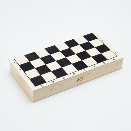 Chess Grandmaster Wooden "Obodovsky" 40x40 cm-3