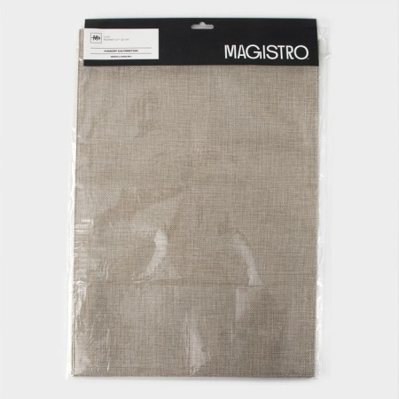 Set of serving napkins on the Magistro table, 2 pcs, cotton, 47 × 32 cm, beige color-3