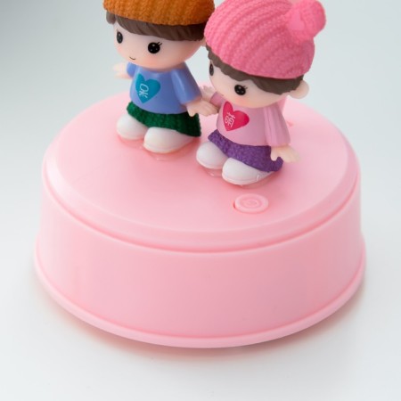 Night -night "Friends" LED from batteries 3HAAA 7.7x7.5x12.5 cm Risalux-4