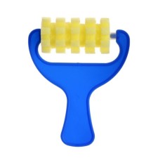 Fortable paint roller, foam rubber, 70 mm, squares, in the bag