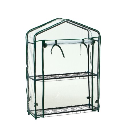 Greenhouse-stella 2 shelves (mesh) 69*22*93 cm, PVC film, met. Pipe D-12 mm-10