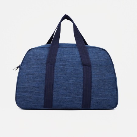 Road bag with lightning, external pocket, long belt, blue color-1