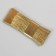 Brush for cleaning mills, copper, 6 × 2 cm, golden color