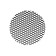 Honeycomb Light Filler, 32x32x3 mm, black
