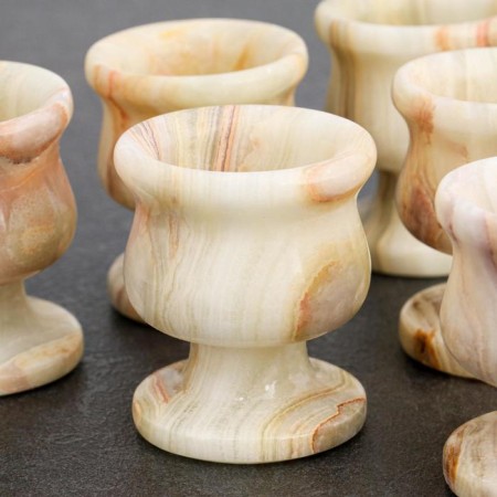 Set of glasses "Grace", 6 pcs 3.5x5 cm, onyx-1