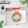 Craft horizontal package “I hasten to congratulate the New Year”, l 40 x 31 x 9 cm, new year