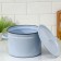 Pan 7 l, without decolleys, induction, metal cover, mix color