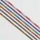 Hair threads, 96 cm, 6 pcs, brilliant color/mix