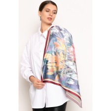 Women's scarf, size 70x70 cm