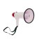 Megaphone Luazon RAD-25, 25 W, range up to 400 m, recording 10 seconds, siren, white and red