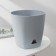 Pot for flowers with a basal watering amsterdam, 2.5 l, d = 17 cm, h = 16.5 cm, color gray color