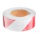 Reflective tape, self-adhesive, white-red, 5 cm x 25 m
