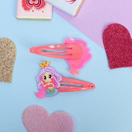 Invisibility for hair "Abel" (set 2 pcs) Mermaid, 5 cm-2