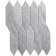 Mosaic porcelain bonaparte Level Light, 255x313x6 mm