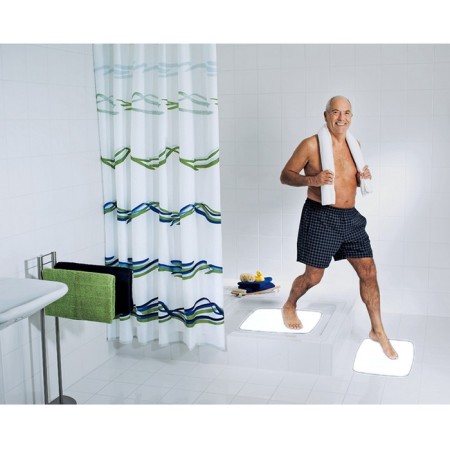 SPA-river anti-slip 54x54 cm Capri, white color-1