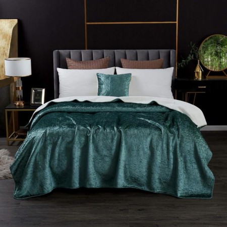 "Undine" bedspread, size 160x220 cm, color malachite
