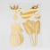 Interior mirror sticker "Fruits and berries" MIX 31.5x41 cm