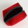 Cosmetic bag dorus, 13*6*9, lightning departure, lining, red