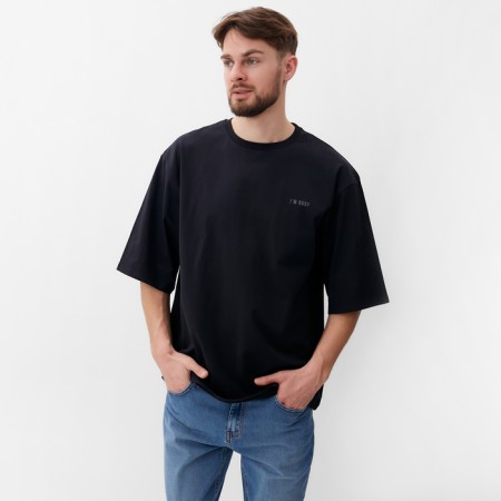 Men's T -shirt MIST I’M BUSY, size 48, black