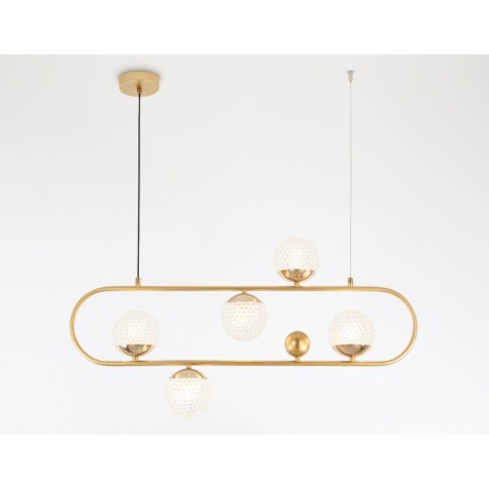 Squirrel lamp with a change of lamp Ambrella Light, Crystal, TR5433, 5XG9, Color Gold-2