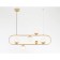 Squirrel lamp with a change of lamp Ambrella Light, Crystal, TR5433, 5XG9, Color Gold