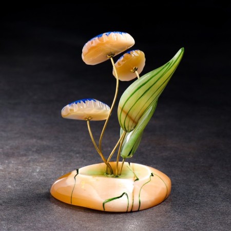 Souvenir "Bouquet from Cornflows", Selenite-2