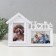 Photo frame plastic in 2 photos 10x15 cm "House" white 25x35x2 cm