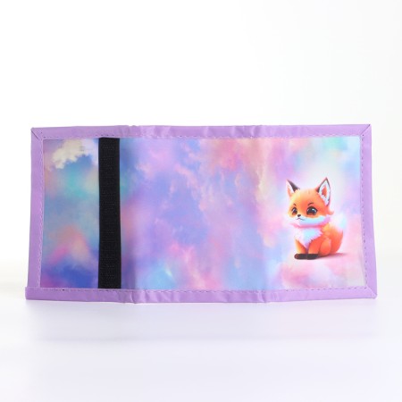 Children's wallet on Velcro "chosen", colorful color-3