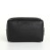 Cosmetic bag with lightning, black color