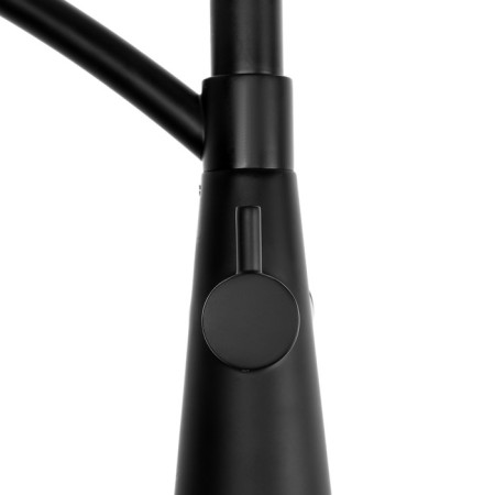 Accoona A5179FF-13 kitchen mixer, single-leaf, with output for drinking water, black-4