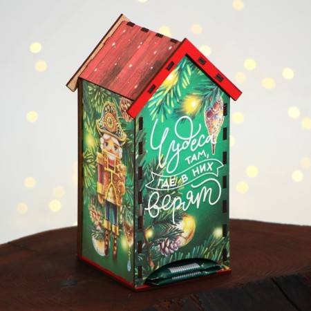 Tea house "Nutcracker" 19.2 x 8.6 cm.