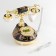 Retro telephone "Golden Pattern"