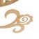 Frezi chandelier 3he27 40W gold 54x54x28 cm Bayerlux