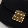 Women's bag on the valve, Textura, small size, black color
