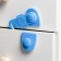 Cabinet locks for cabinet doors, blue color