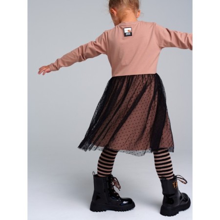 Tights for girls, height 122-128 cm, 2 pairs-3