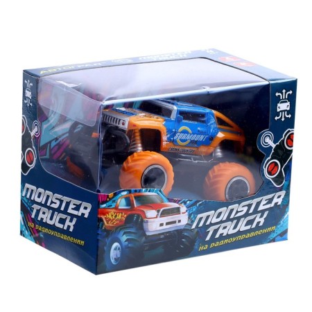 Radio -controlled jeep "graffiti", works on batteries, color orange-7