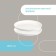Set of plates Liberty Jones Milky Cloud, 21 cm