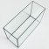 Aquarium rectangular "atall" with a lid, 40 liters, 55 x 21 x 35/40 cm, bleached oak