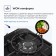 Hon surface Delvento V60H41S001, gas, 4 burners, black