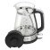 Pioneer KE805G kettles, glass, 1.7 l, 2200 watts, silver