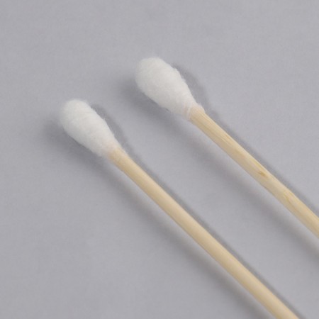 A set of cotton sticks, on a wooden basis, 7 cm, in a plastic organizer, 300 pcs-6