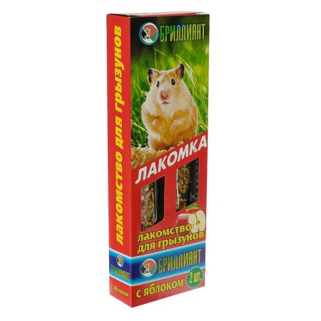 Garnocus "Diamond" for rodents, apple, 80 g