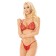 Softline Collection Alexis and Thongs, Reds, M/L